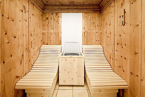 [Translate to English:] Wellness Sauna Hotel Natur & Aktiv Resort Ötztal Tirol